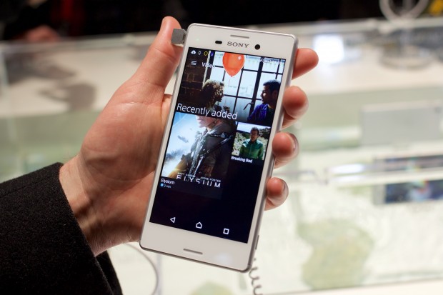 Das Sony Xperia M4 Aqua (Bild: Michael Wieczorek/Golem.de)